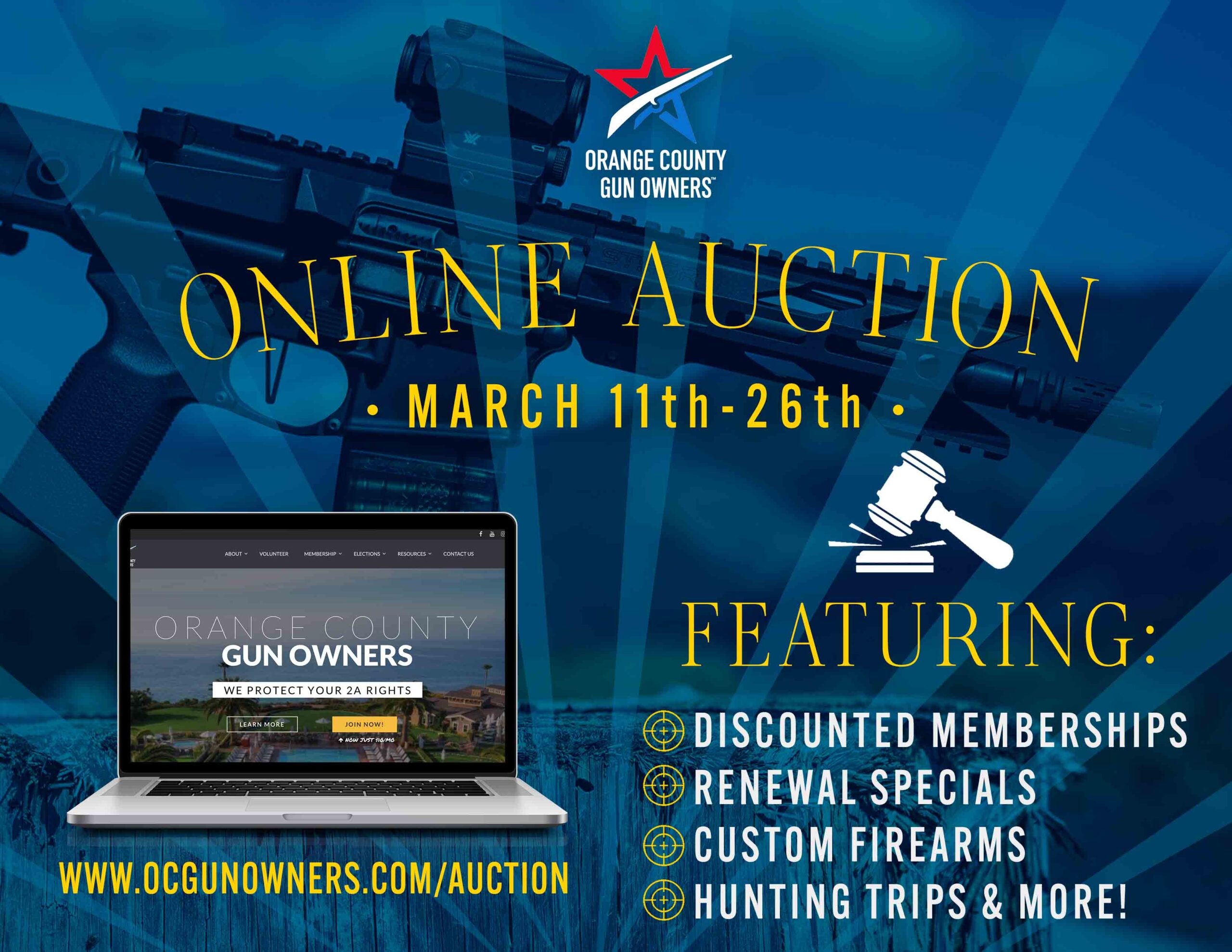 Auction Orange County Gun Owners